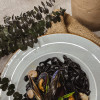Паста з чорнилом каракатиці, морепродуктами Духовка бар