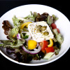Грецький салат із каперсами Наше кафе