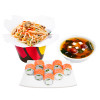 Ланч «Филадельфия» с Мисо супом и Wok классическим (С 11:00 до 16:00) SushiWok